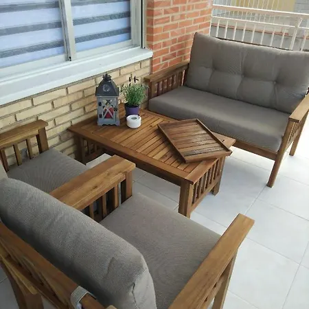 Apartamento Milka Gandia Playa Buitenkant foto